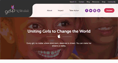 Desktop Screenshot of girlup.org